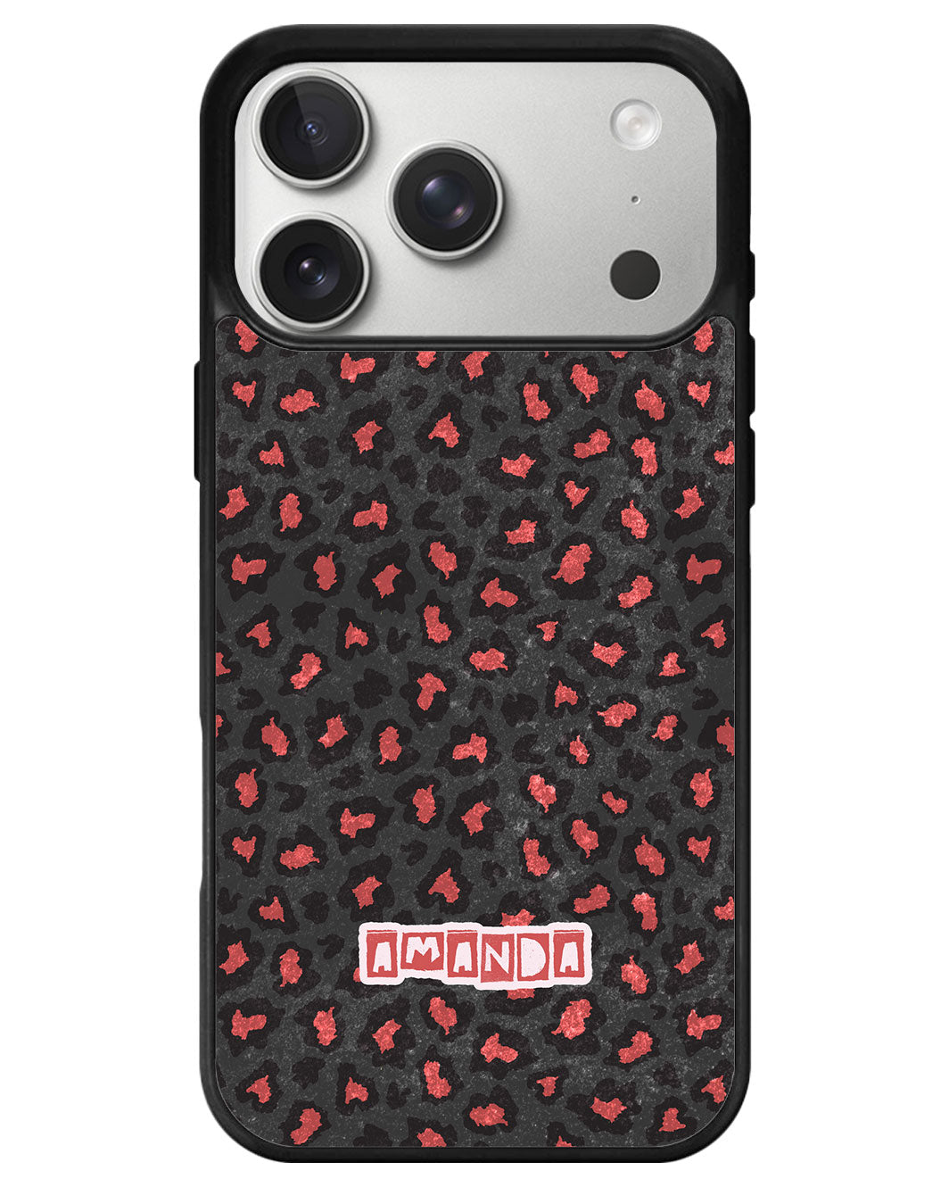 iPhone Premium Glam Case - Red Chaos