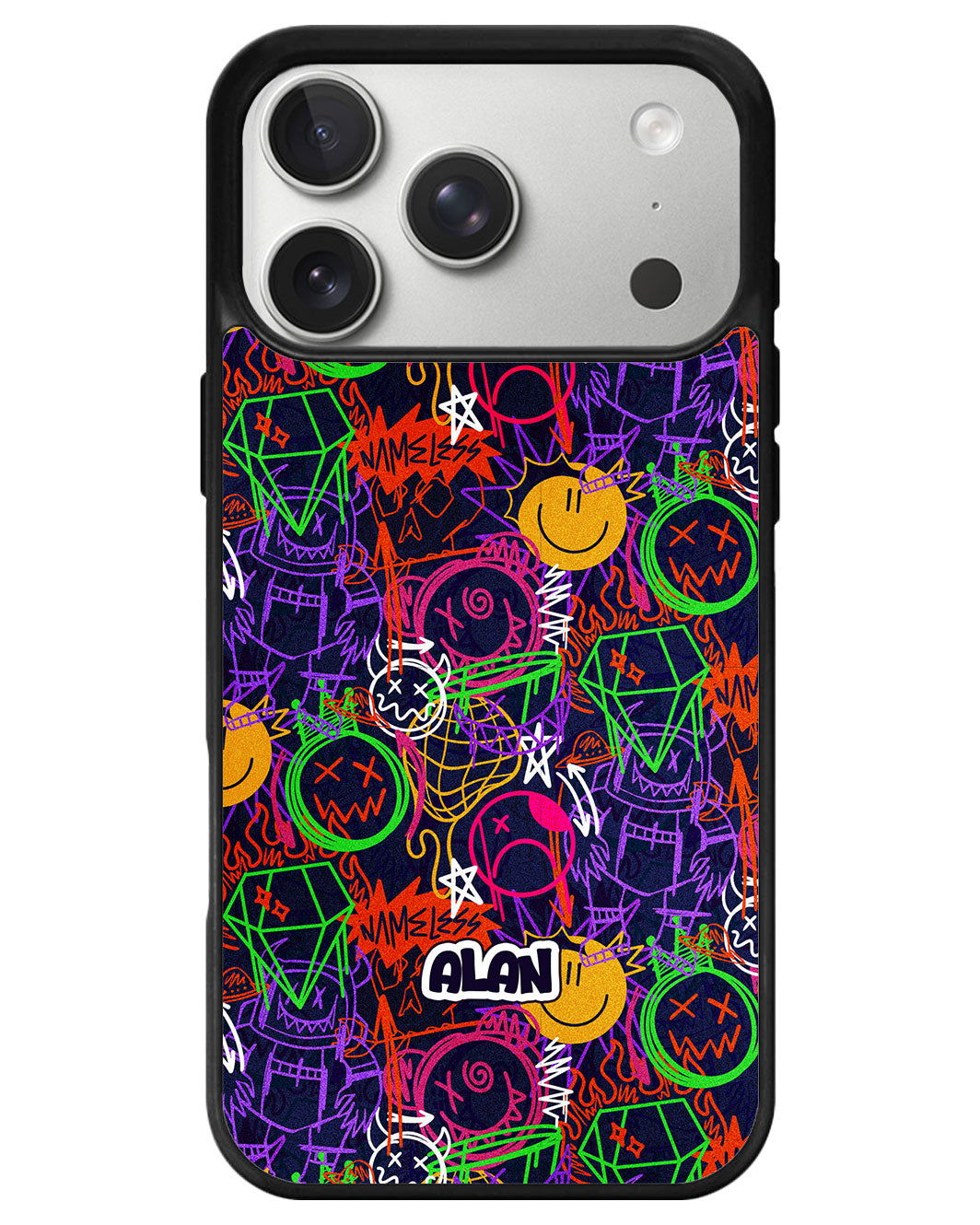 iPhone Premium Glam Case - Scribbles