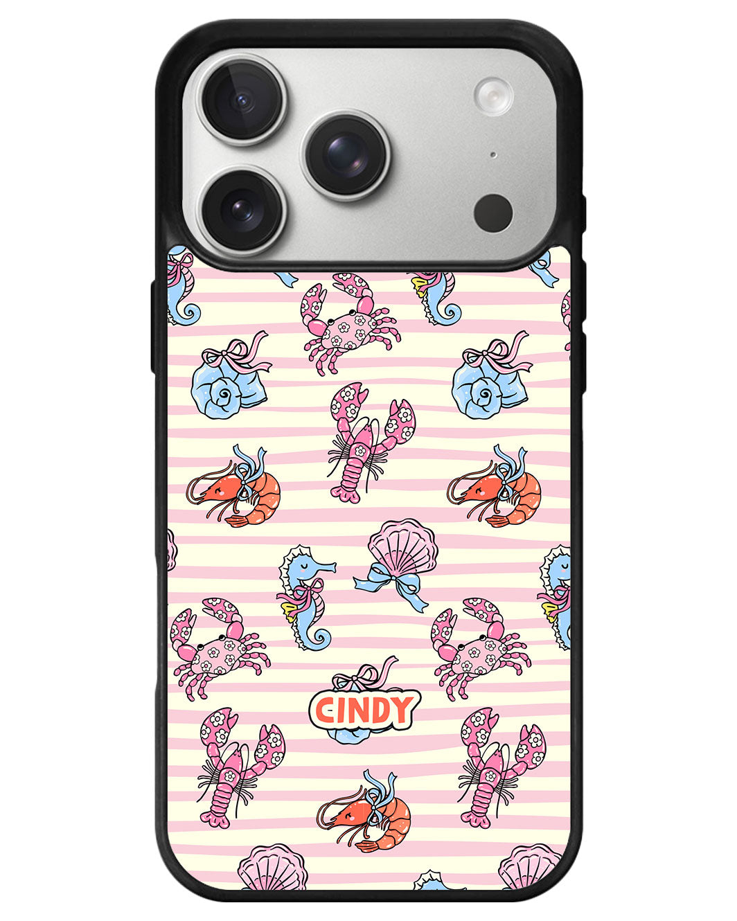 iPhone Premium Glam Case - Sea Bows