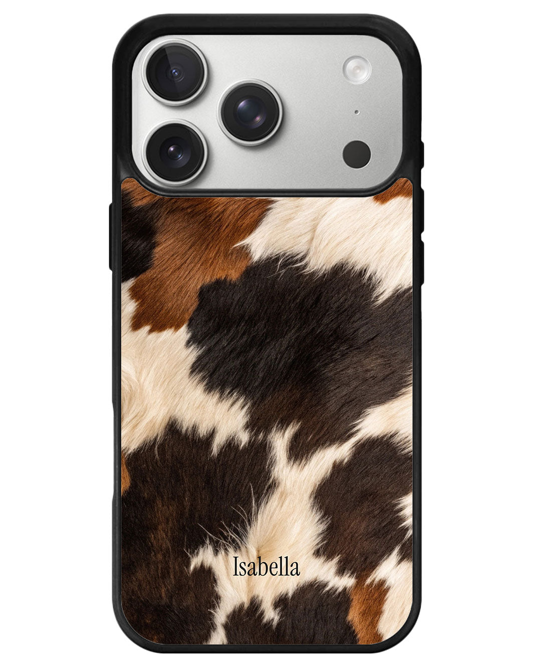 iPhone Premium Glam Case - Cocoa Patch