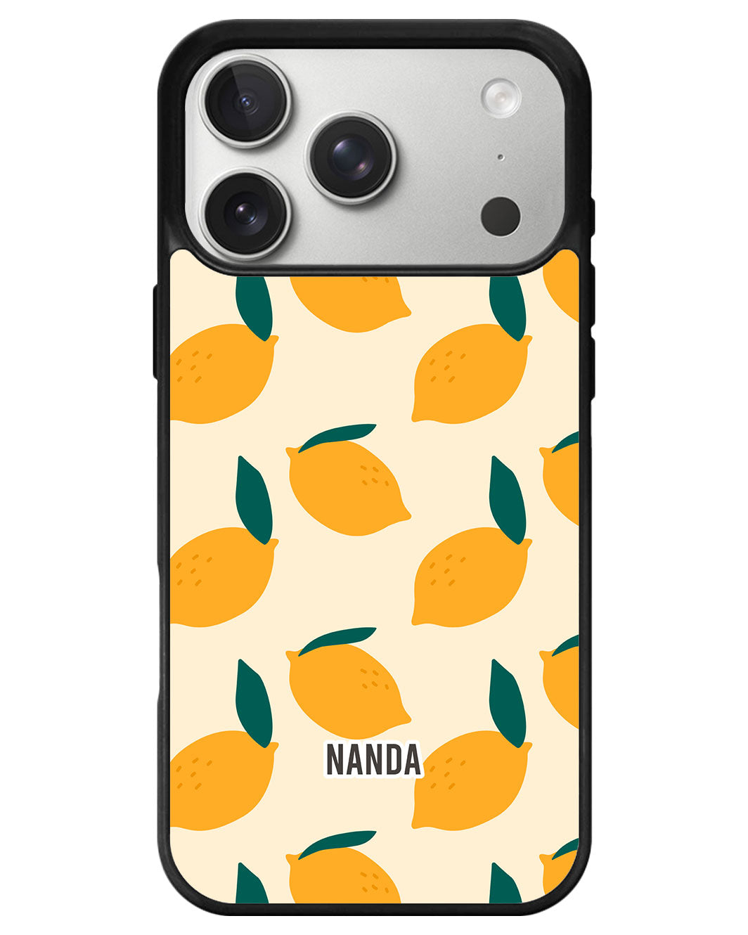 iPhone Premium Glam Case - Lemon Zest