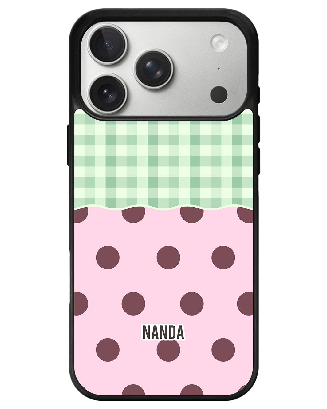 iPhone Premium Glam Case - Mint Picnic Day