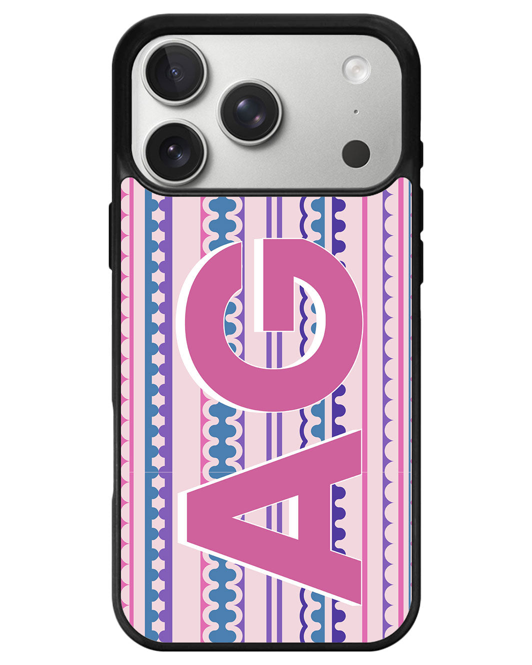 iPhone Premium Glam Case - Purple Harmony