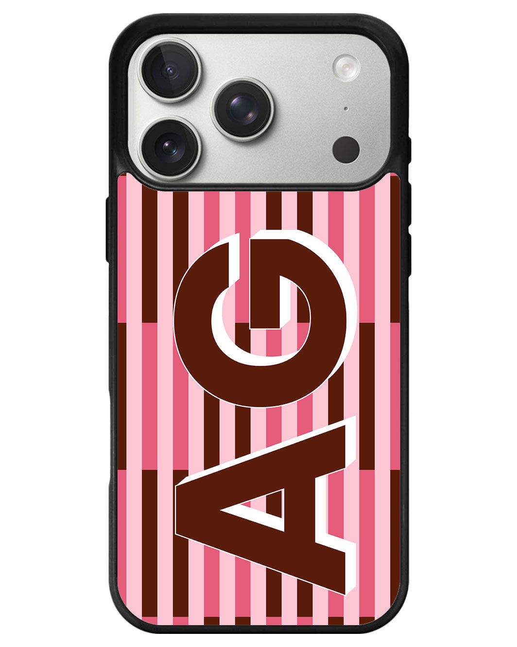 iPhone Premium Glam Case - Strawberry Mocha