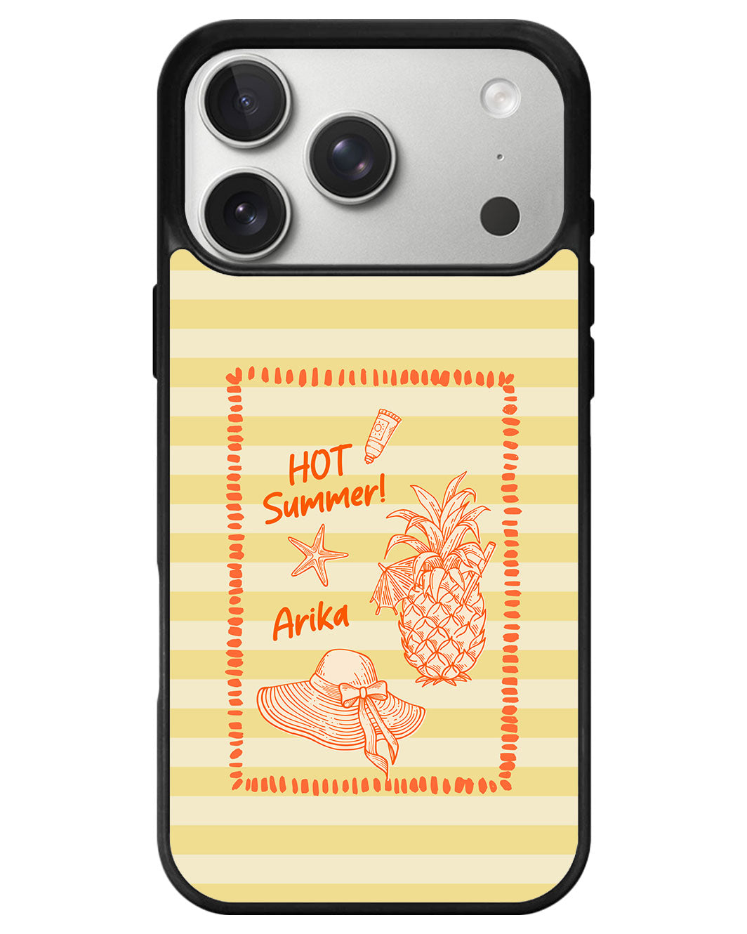 iPhone Premium Glam Case - Tropical Glow