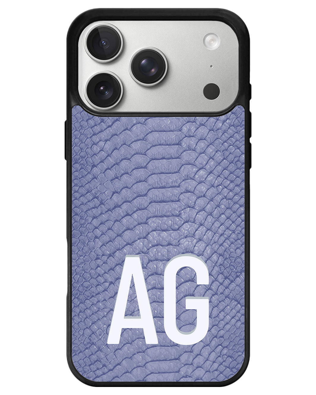 iPhone Premium Glam Case - Purple Serpentine