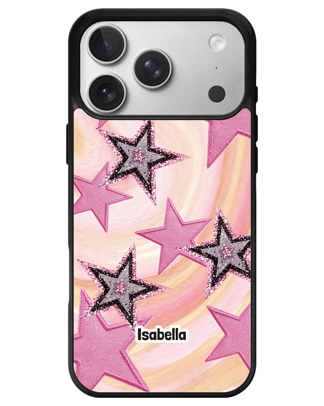 iPhone Premium Glam Case - Glitter Galaxy