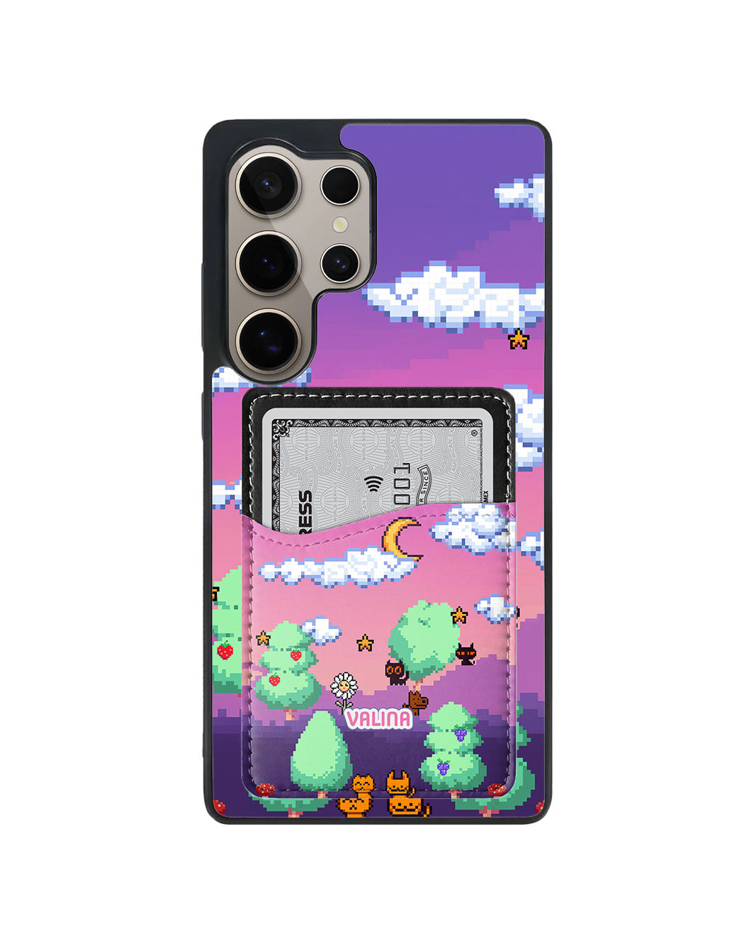 Android Phone Wallet Case - Candy pixel