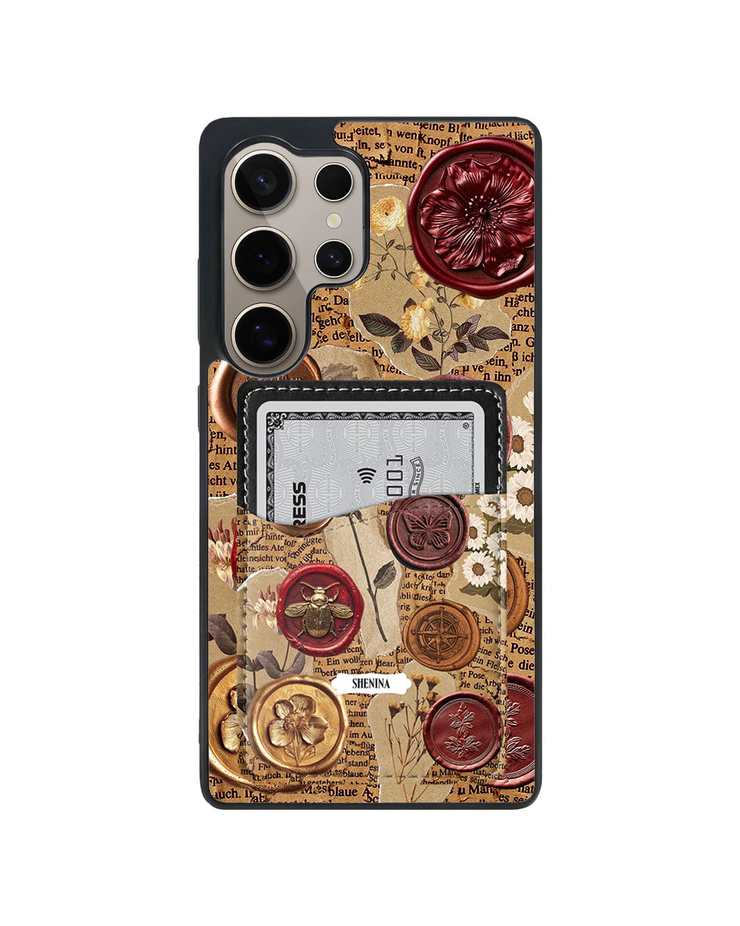 Android Phone Wallet Case - Inked Hollow