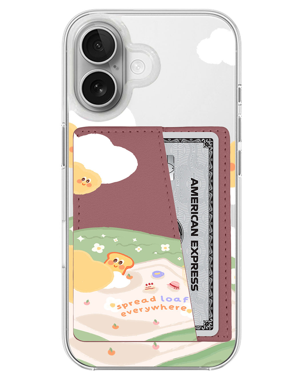 iPhone Leather Wallet Case - Loaf Picnic