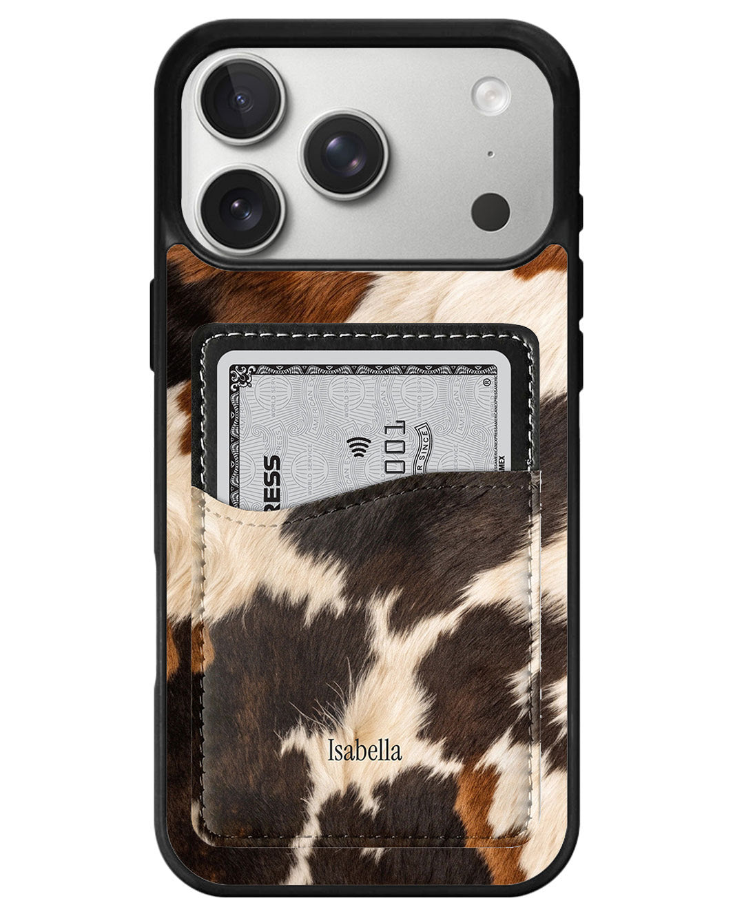 iPhone Phone Wallet Case - Cocoa patch
