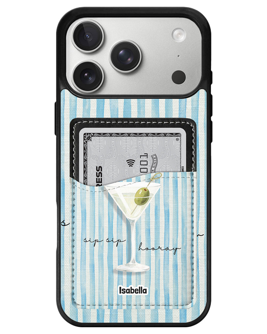 iPhone Phone Wallet Case - Sip sip Hooray