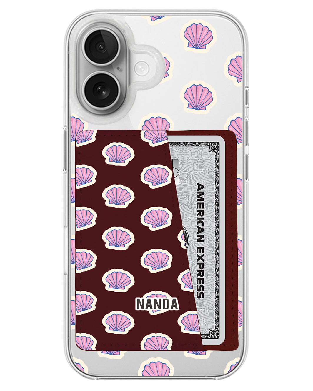 iPhone Leather Wallet Case - Mermaid Treasure