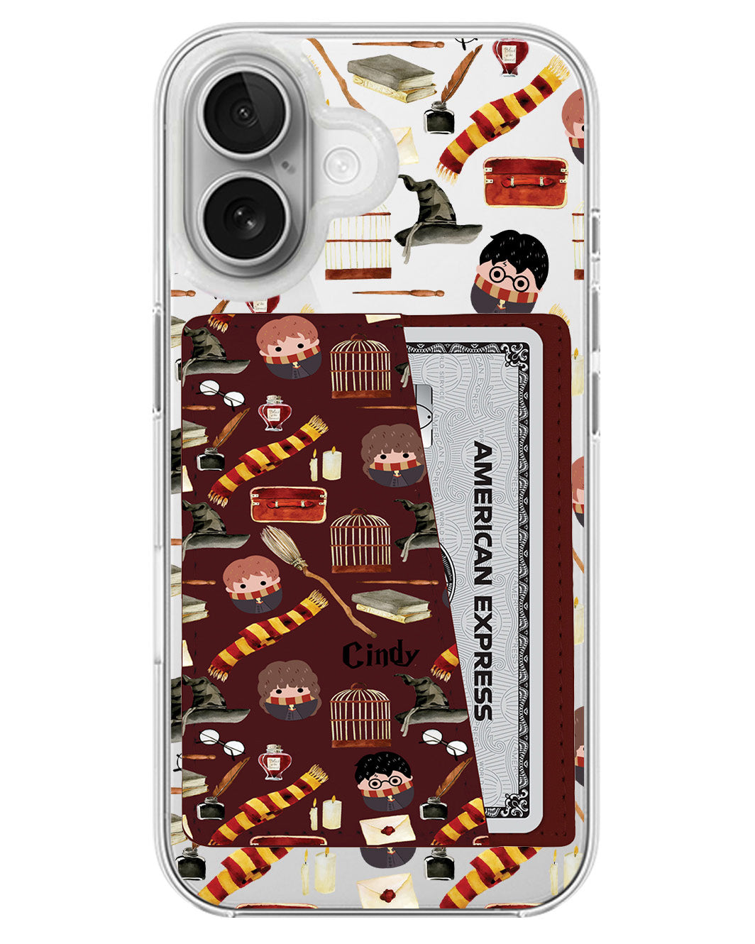 iPhone Leather Wallet Case - Harry Potter Stuff