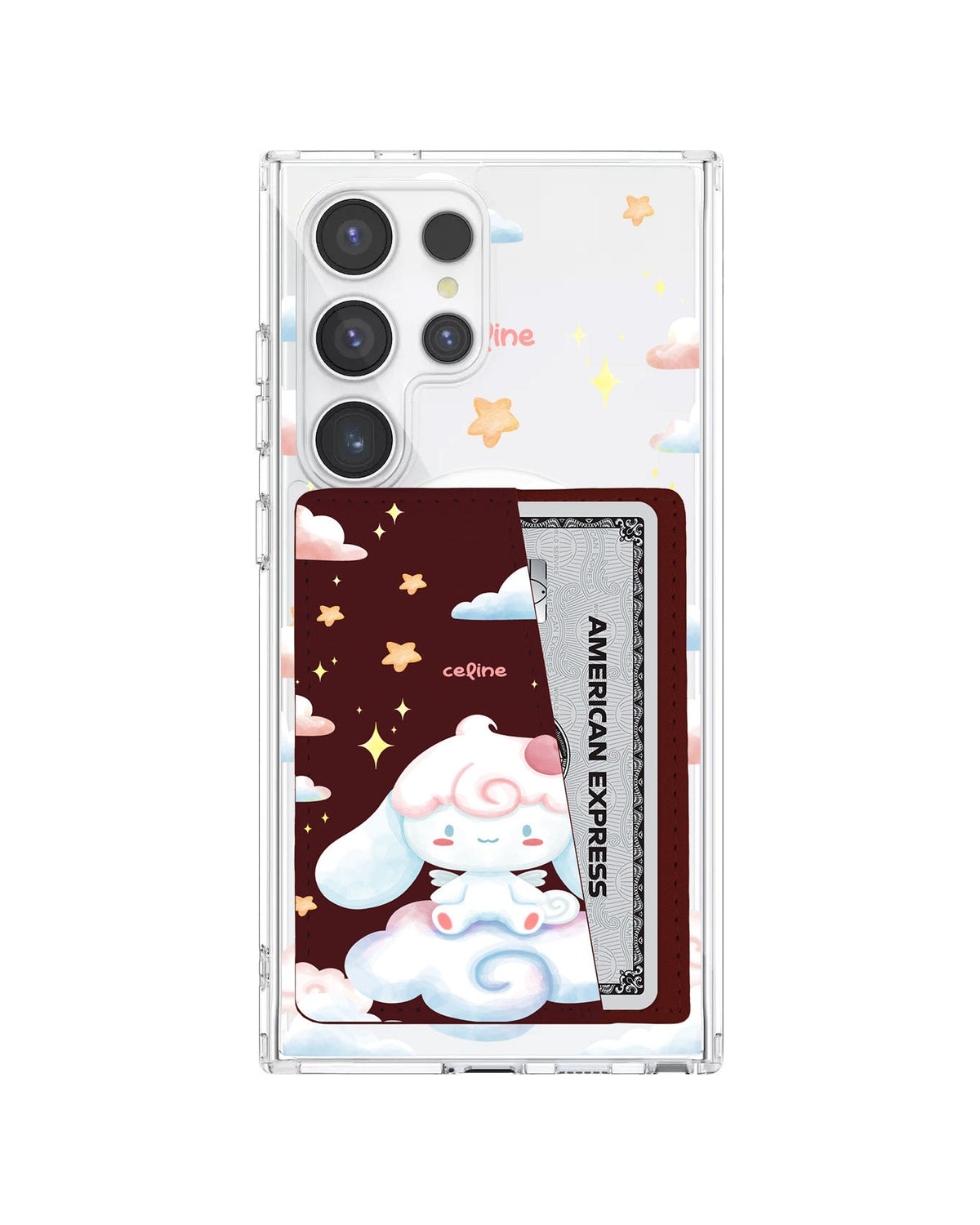 Android Leather Wallet Case - Cinnamoroll
