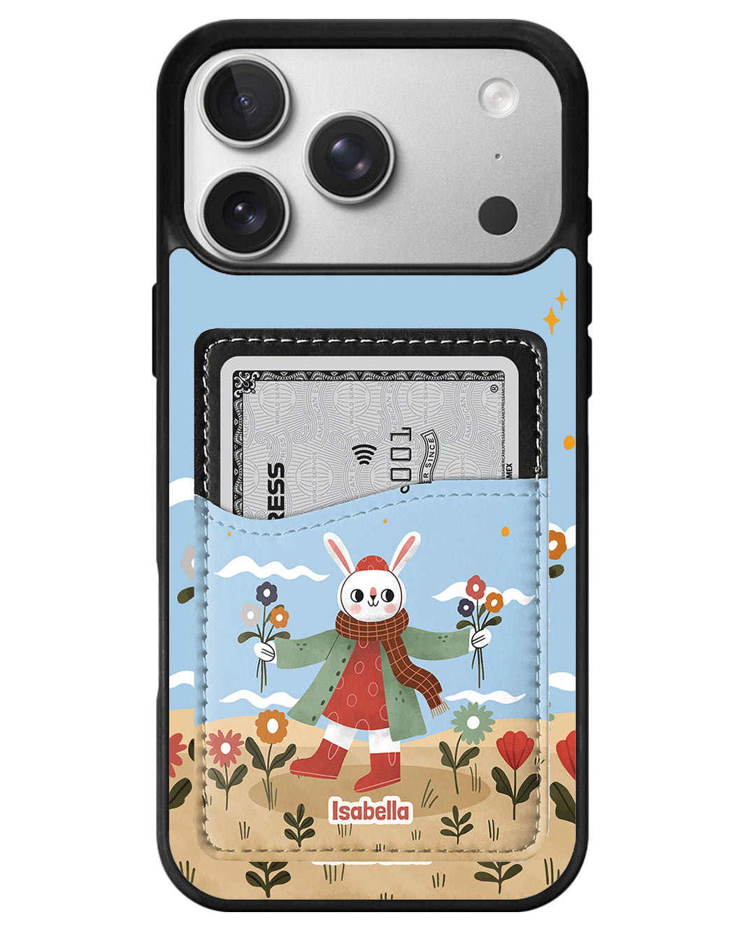 iPhone Phone Wallet Case - Gentle Bloom