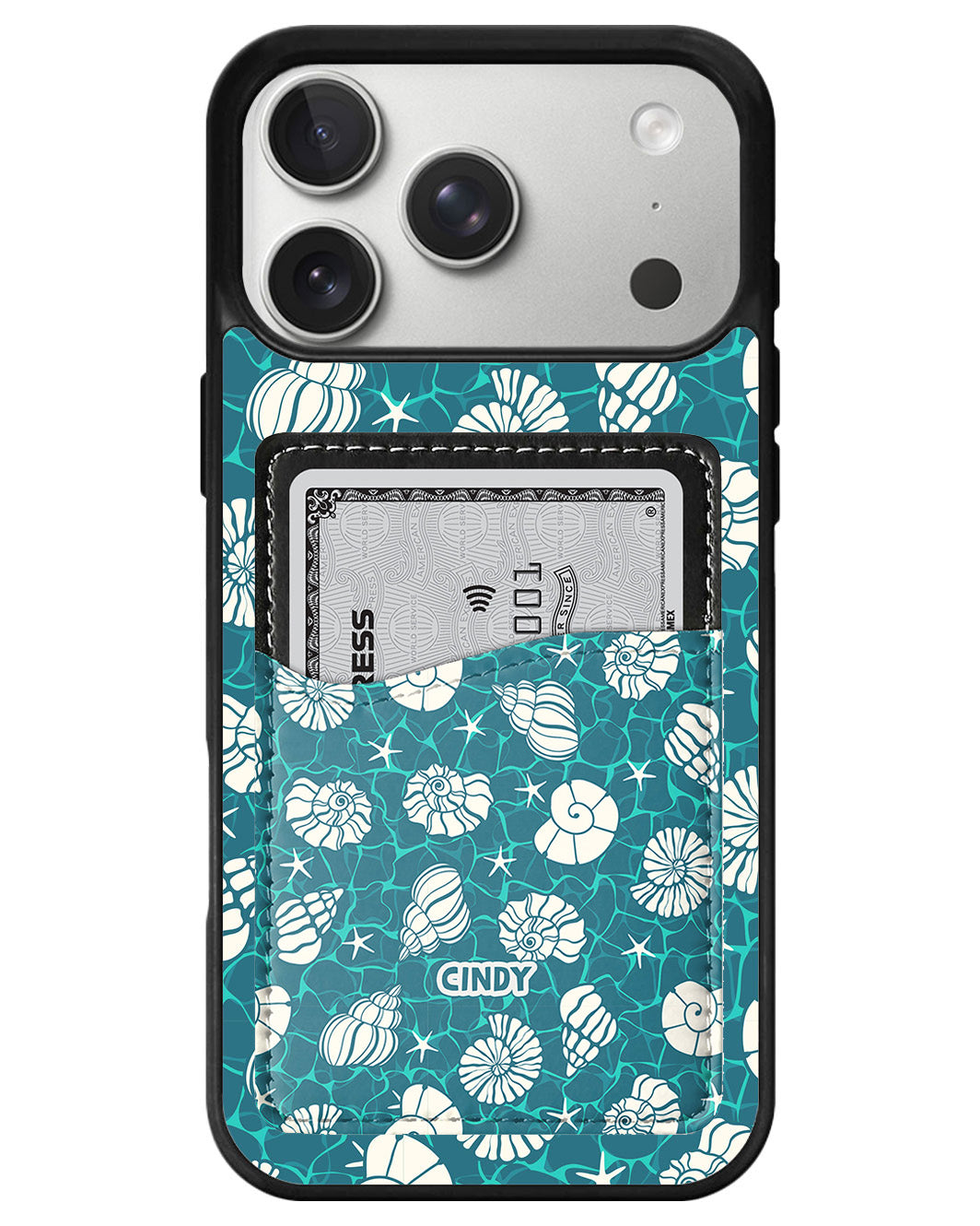 iPhone Phone Wallet Case - Sea Shells