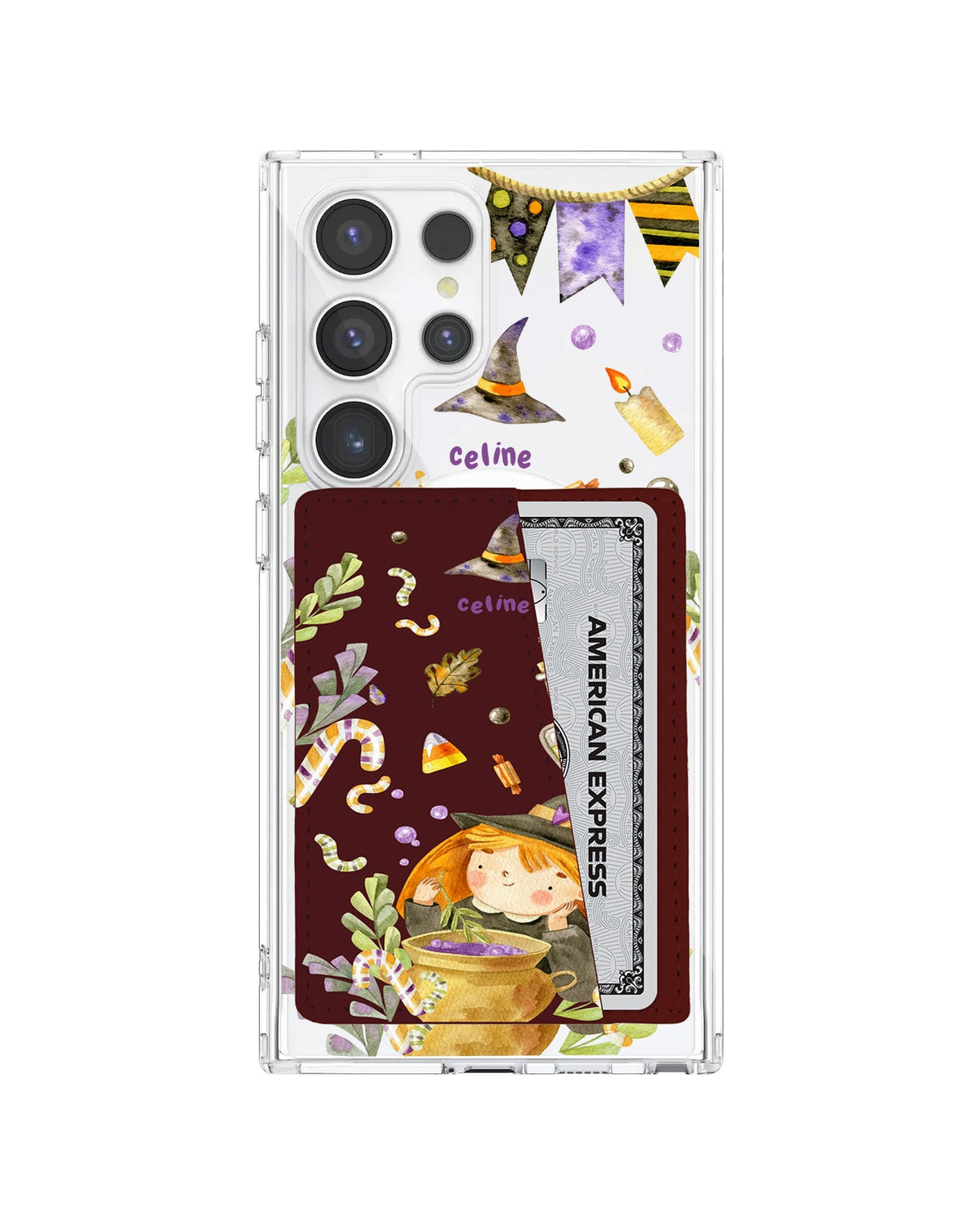 Android Leather Wallet Case - Witch's Posion