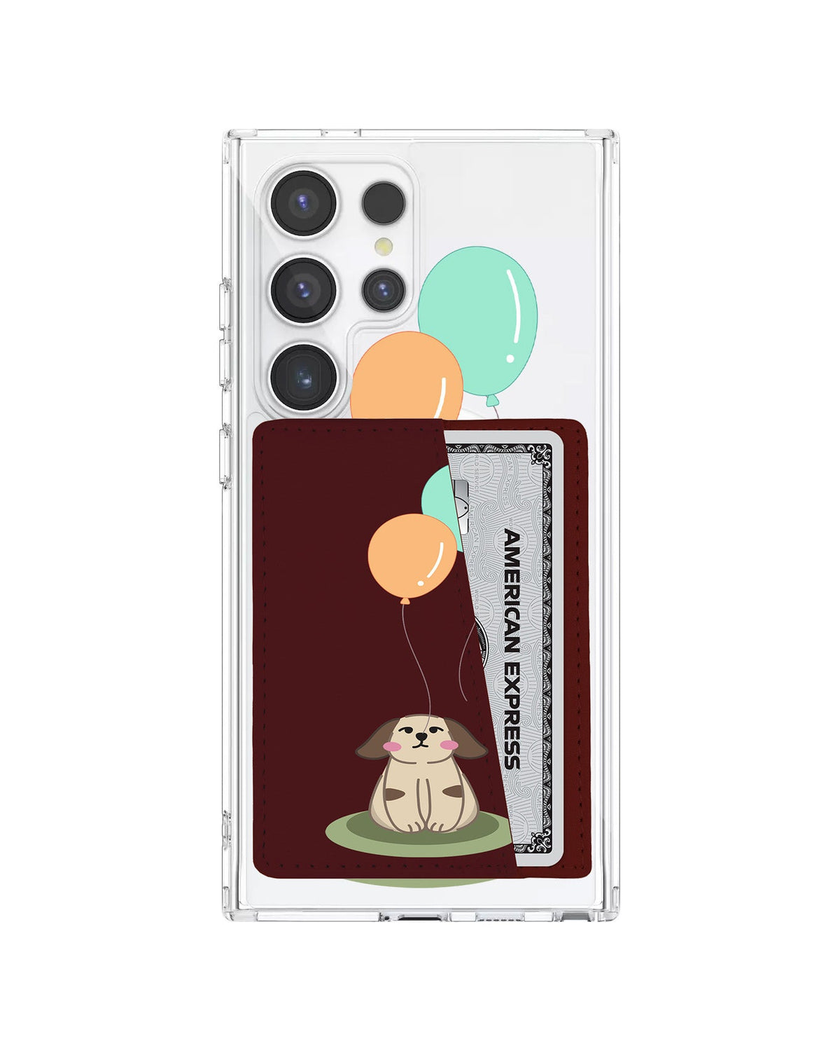 Android Leather Wallet Case - Puppy