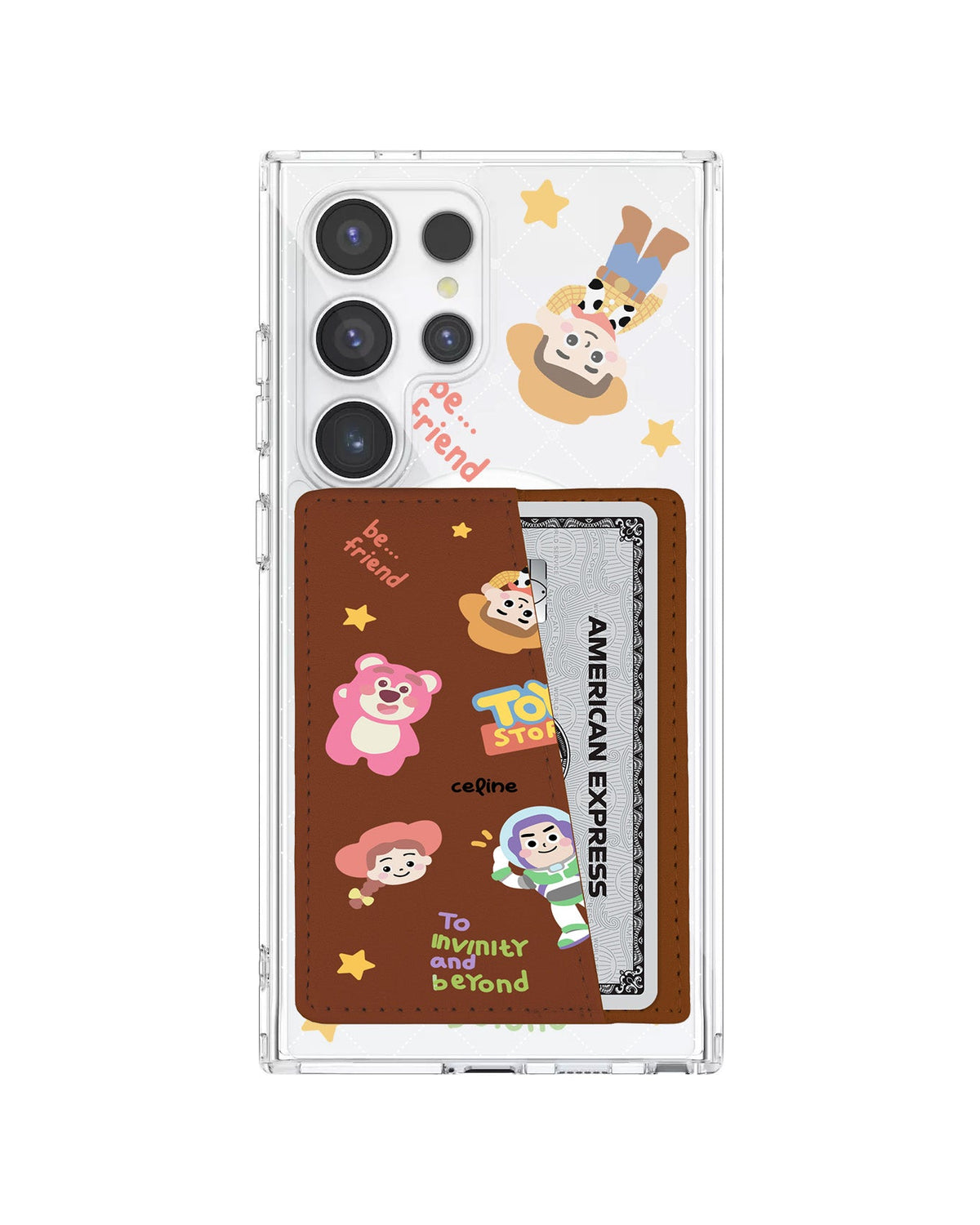 Android Leather Wallet Case - Toy Story 1