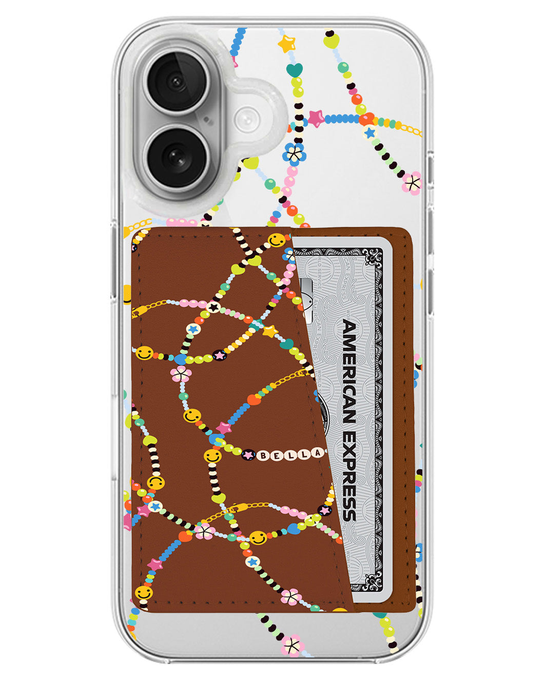 iPhone Leather Wallet Case - Sweet Connections