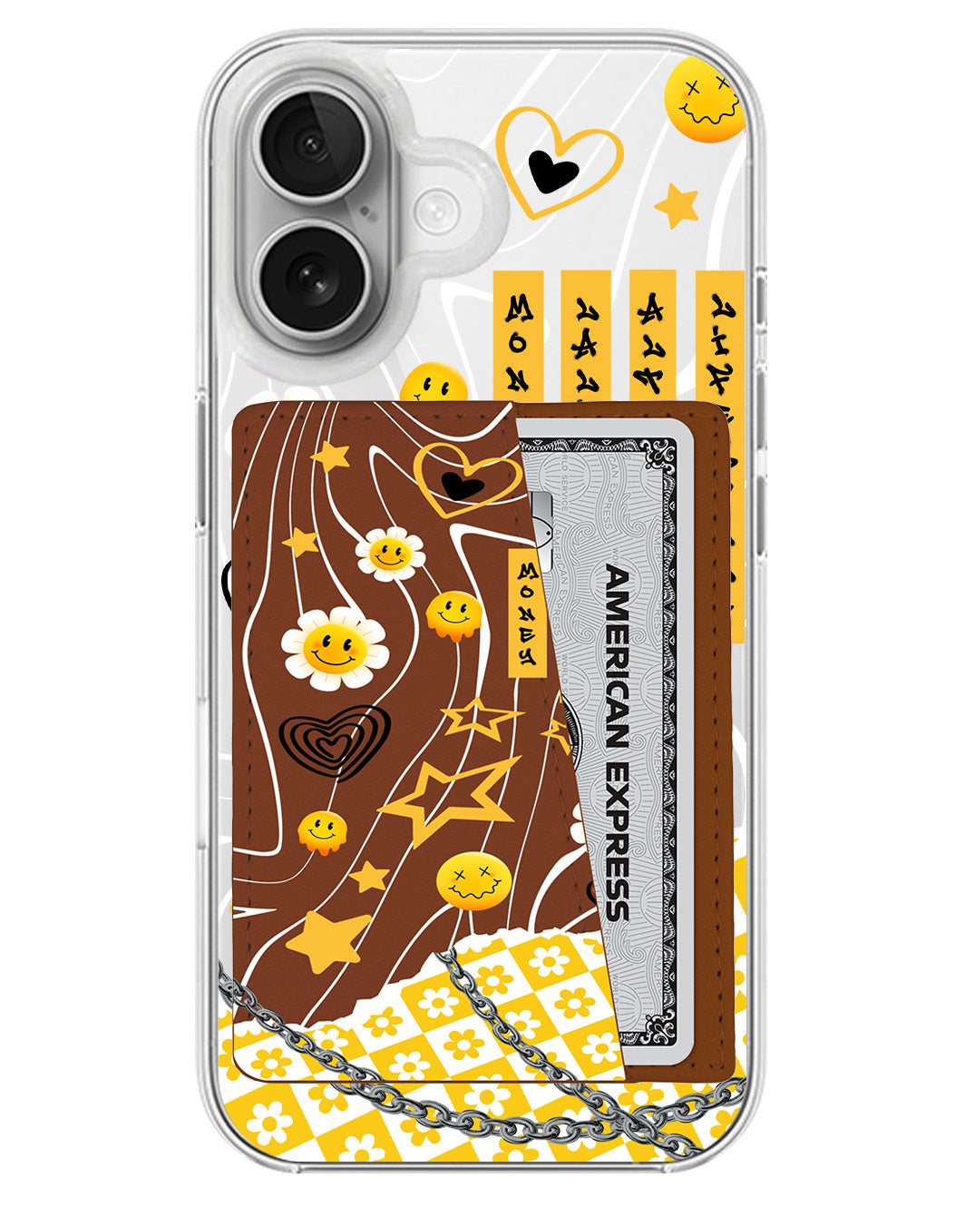 iPhone Leather Wallet Case - Lisa 2