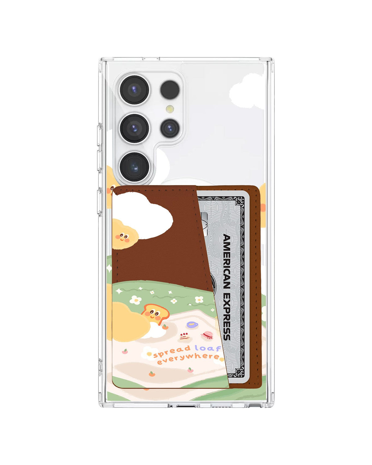 Android Leather Wallet Case - Loaf Picnic