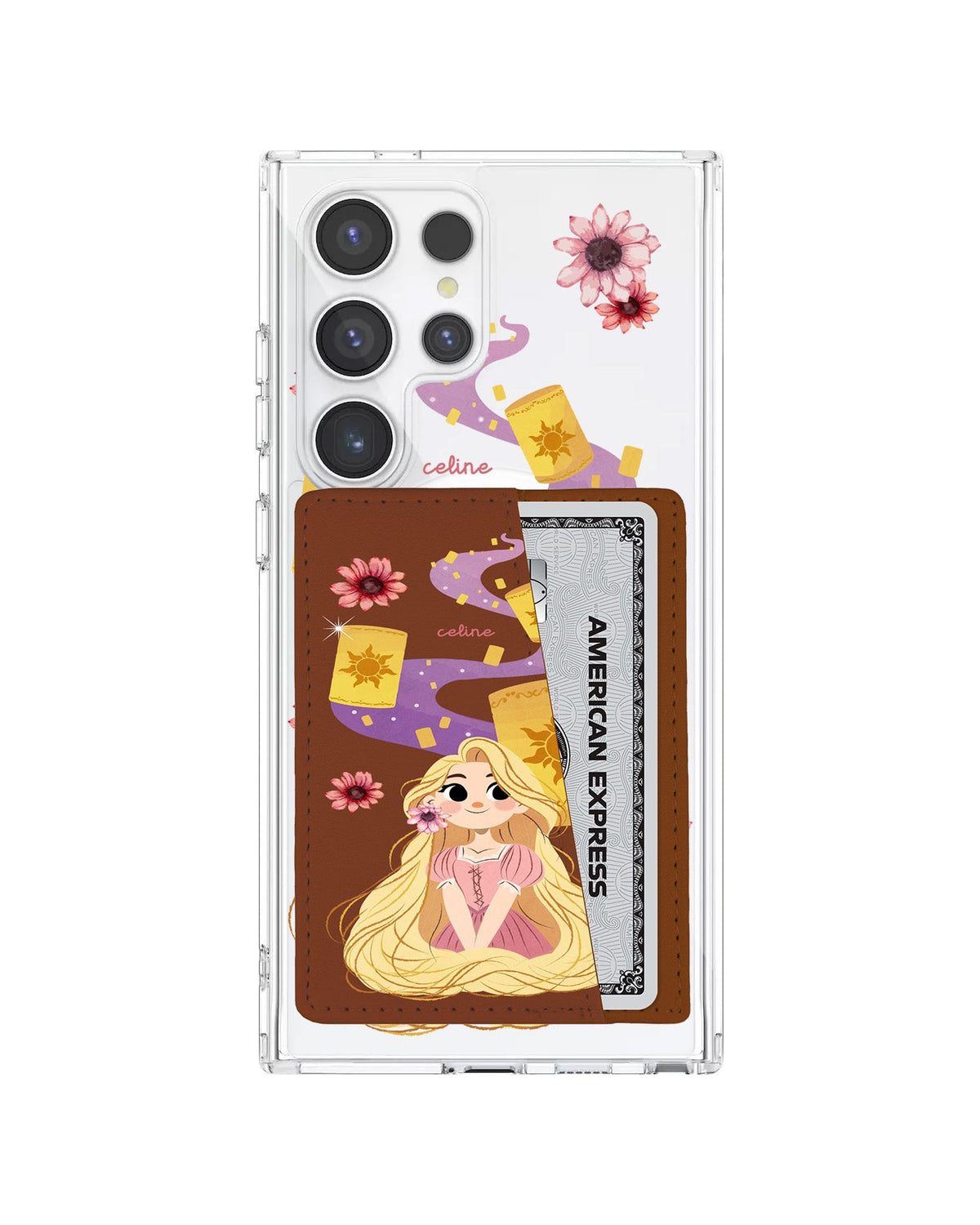 Android Leather Wallet Case - Rapunzel 1