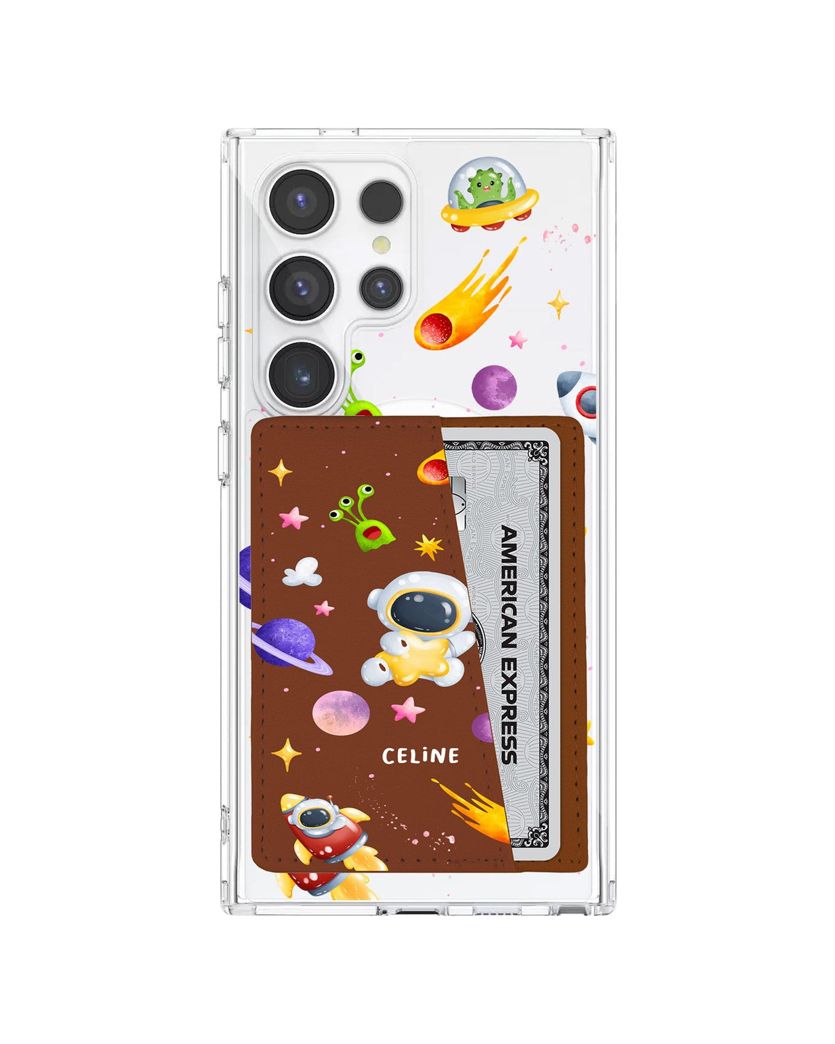 Android Leather Wallet Case - Spaceup