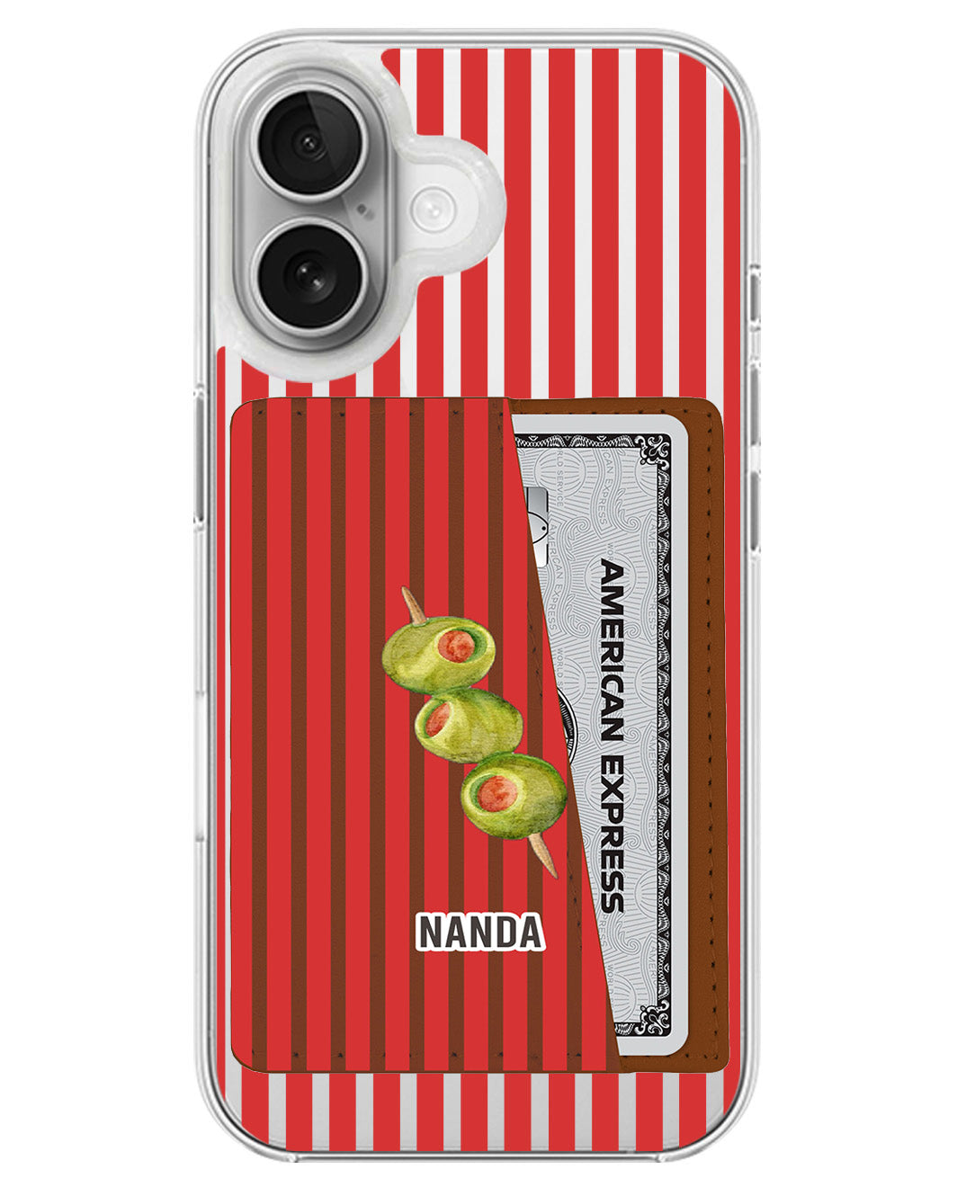 iPhone Leather Wallet Case - Summer Slice