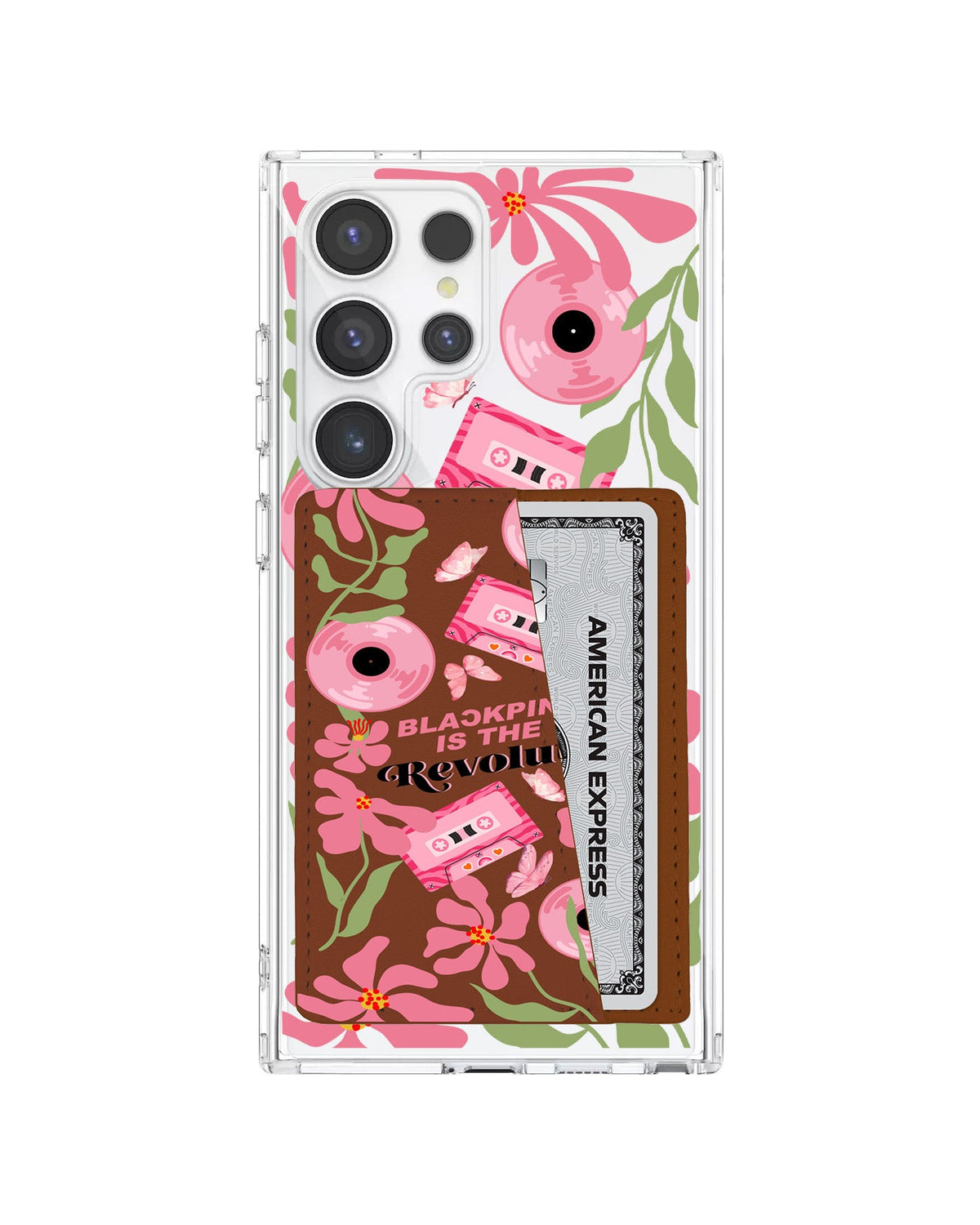 Android Leather Wallet Case - Blackpink 3