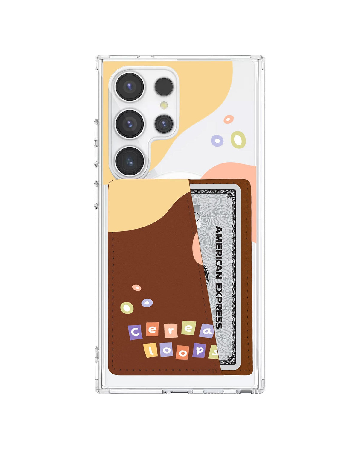 Android Leather Wallet Case - 8AM Cereak Loops