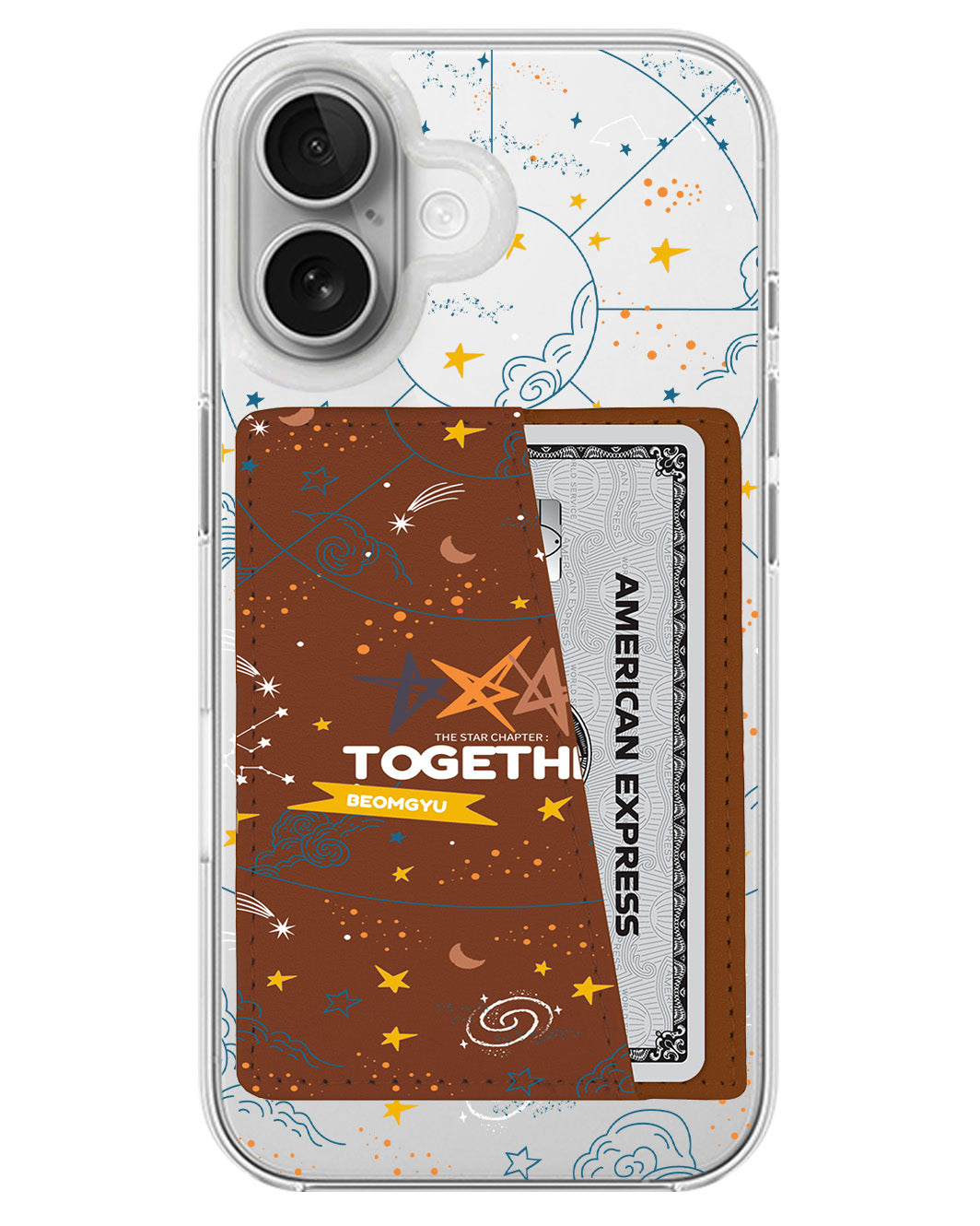 iPhone Leather Wallet Case - TXT 2