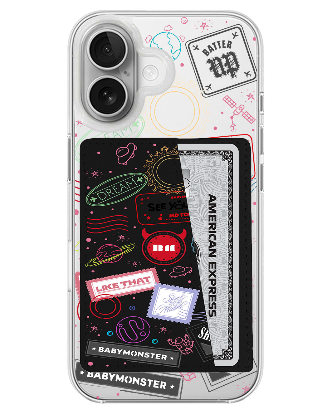 iPhone Leather Wallet Case - Babymon 2