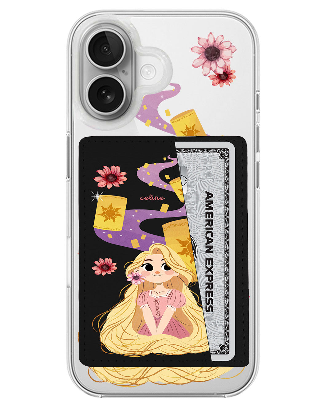 iPhone Leather Wallet Case - Rapunzel 1