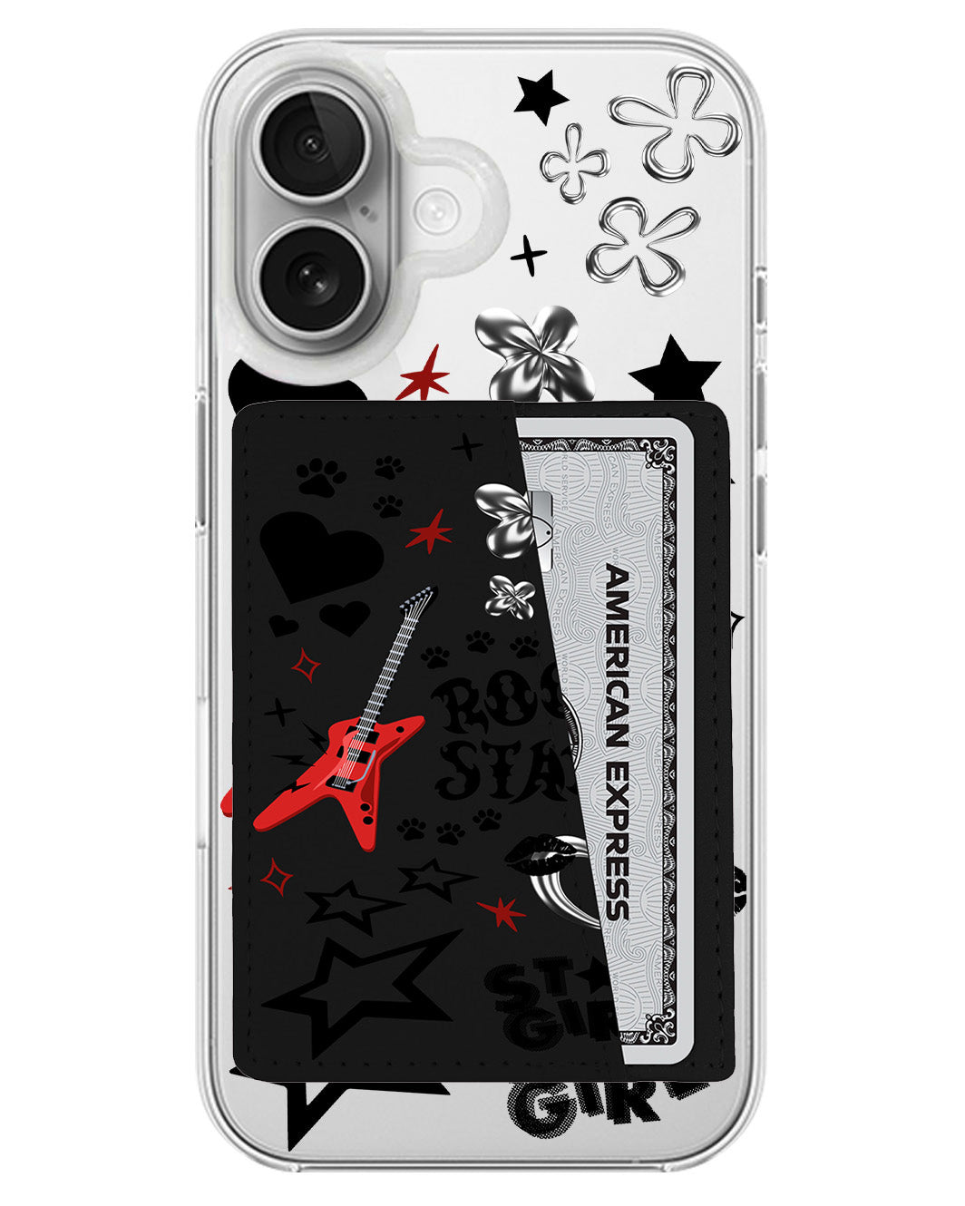 iPhone Leather Wallet Case - Lisa 1