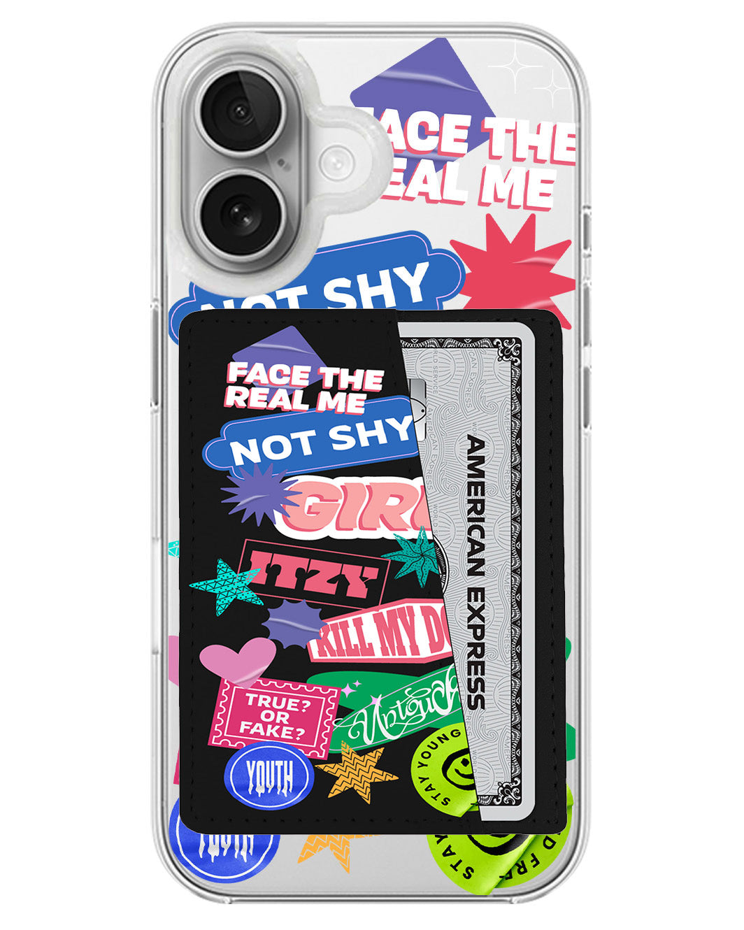 iPhone Leather Wallet Case - Itzy 2