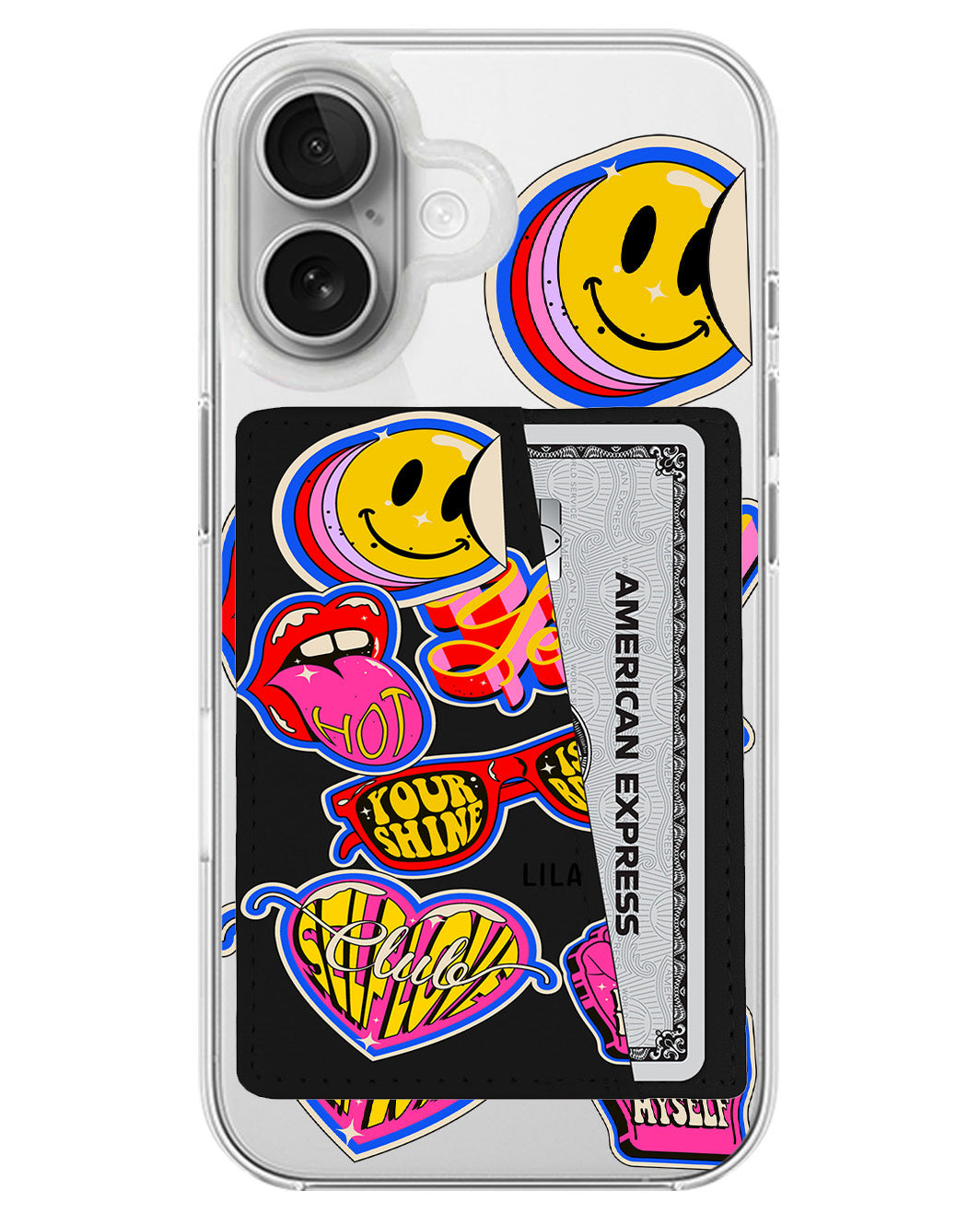 iPhone Leather Wallet Case - Hot Girl Energy