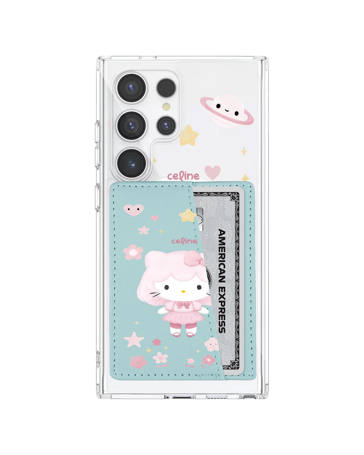 Android Leather Wallet Case - Hello Kitty