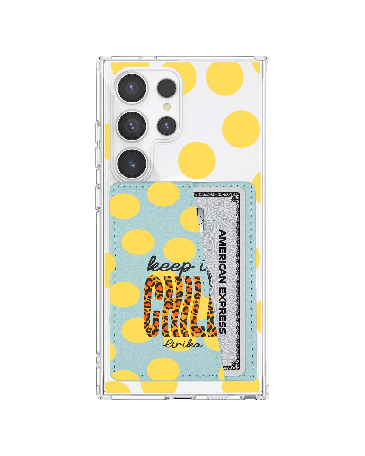 Android Leather Wallet Case - Keep It Chill