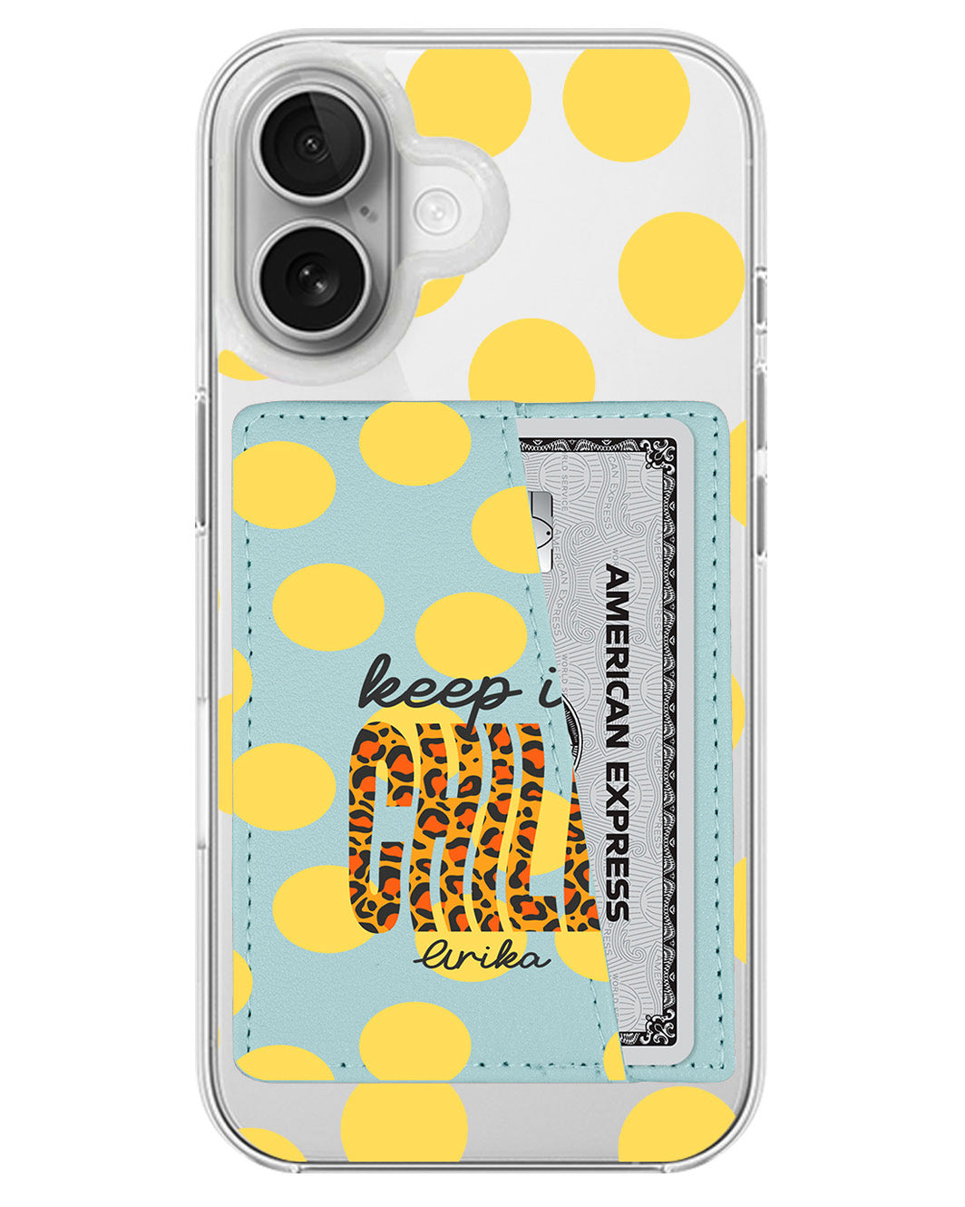 iPhone Leather Wallet Case - Keep It Chill