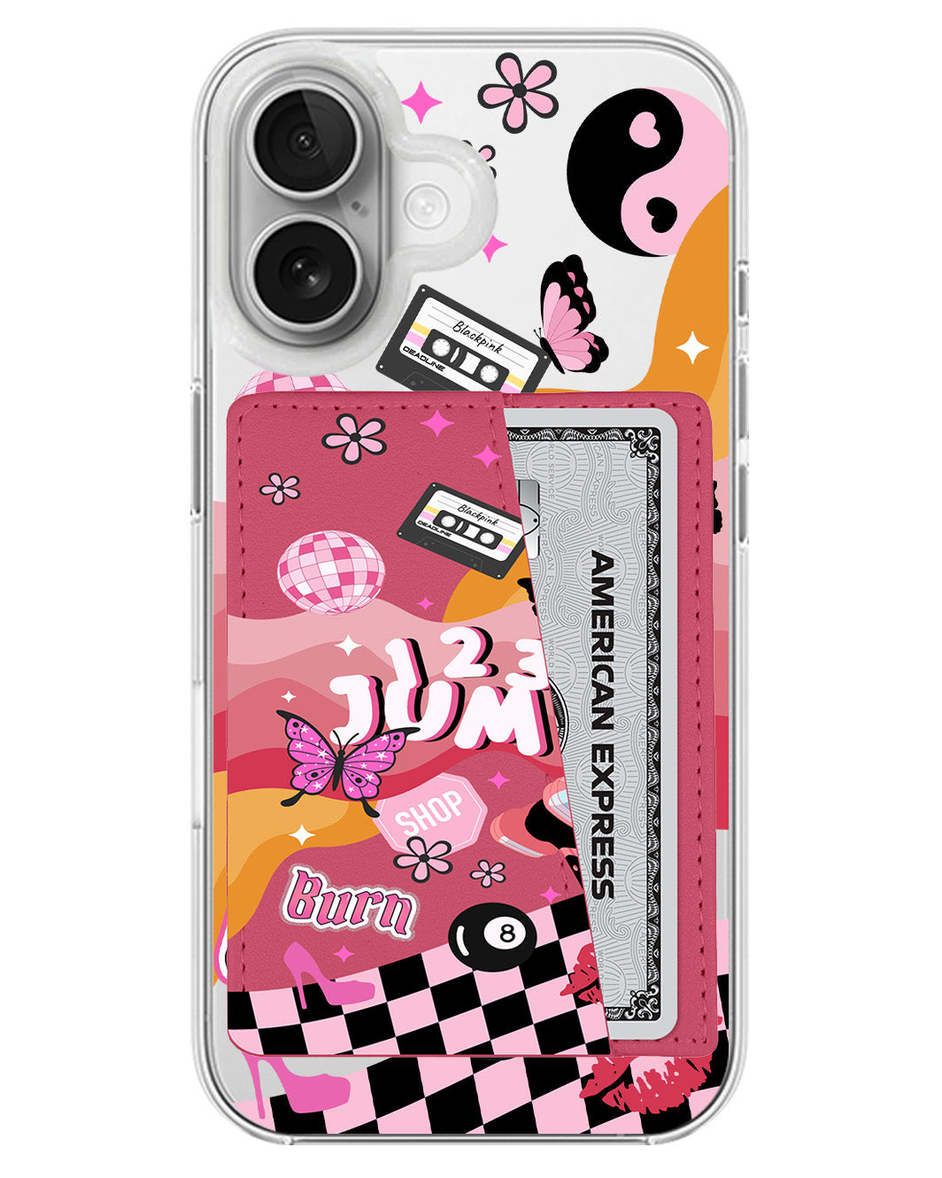 iPhone Leather Wallet Case - Blackpink 4