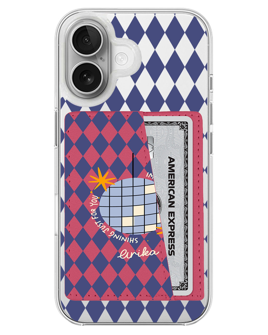 iPhone Leather Wallet Case - Shining For You