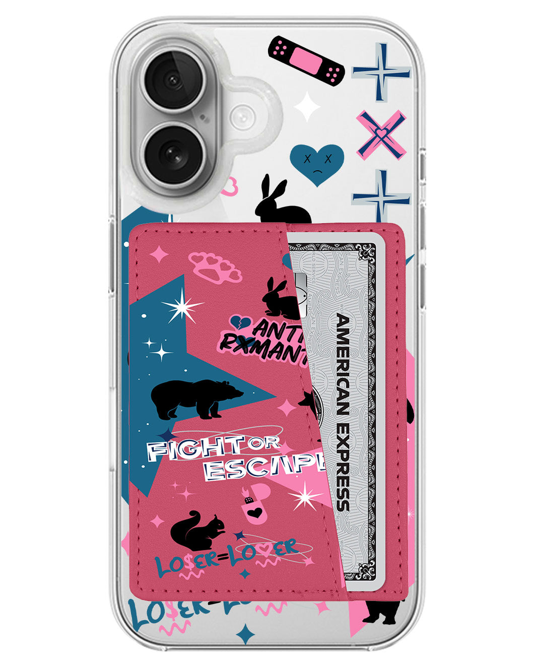 iPhone Leather Wallet Case - TXT 1