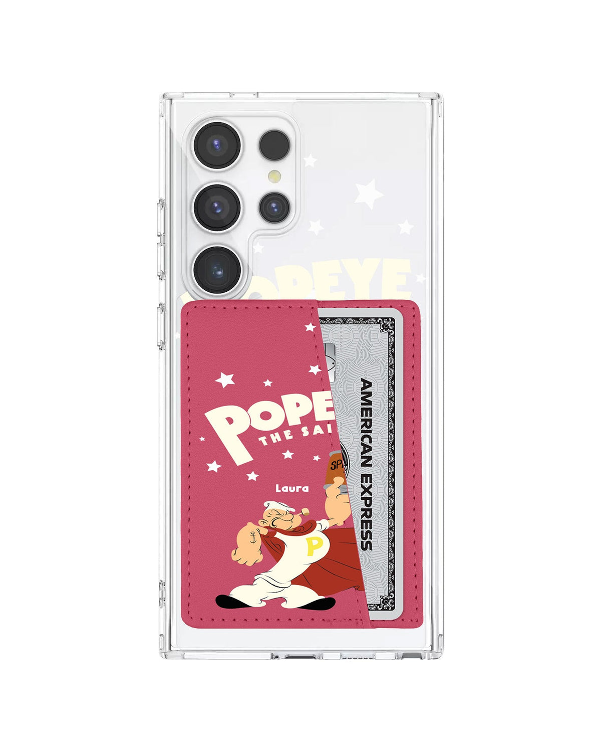 Android Leather Wallet Case - Popeye The Sailor