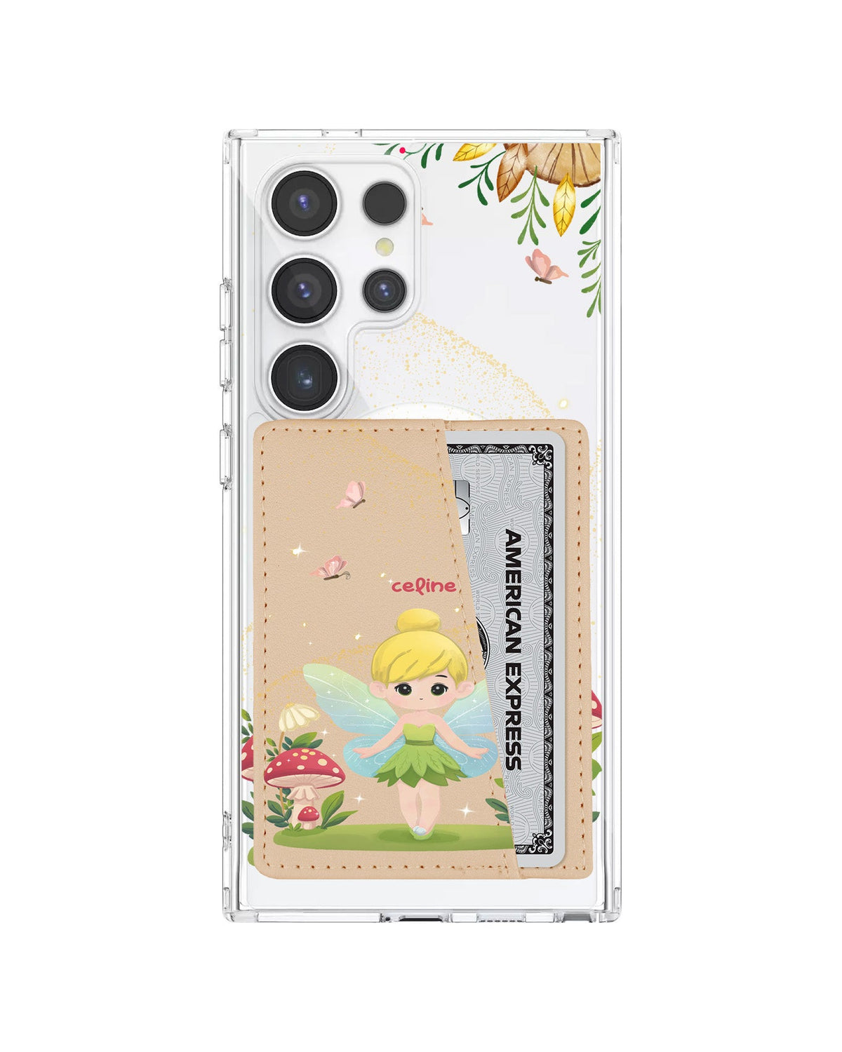 Android Leather Wallet Case - Fairy