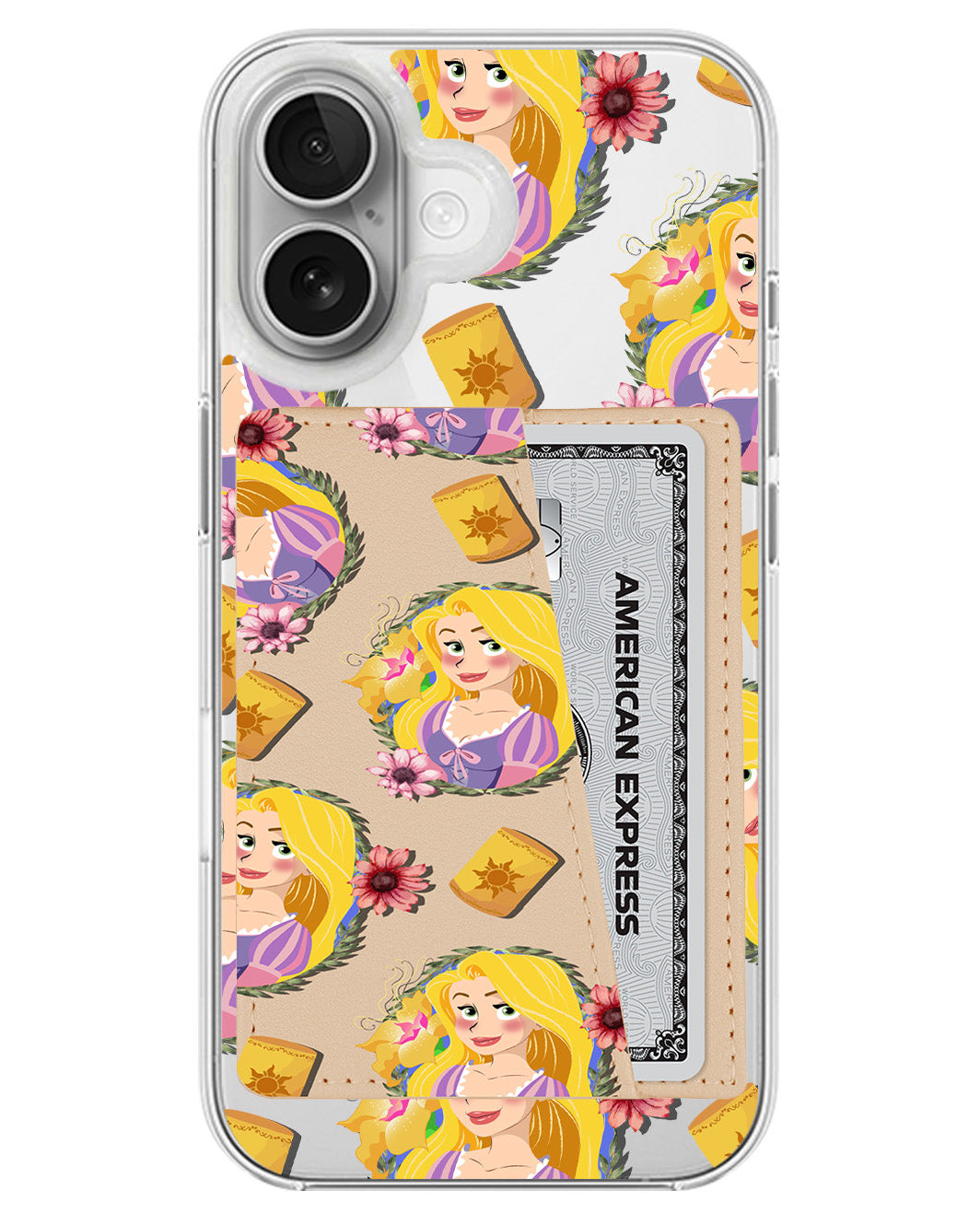 iPhone Leather Wallet Case - Rapunzel