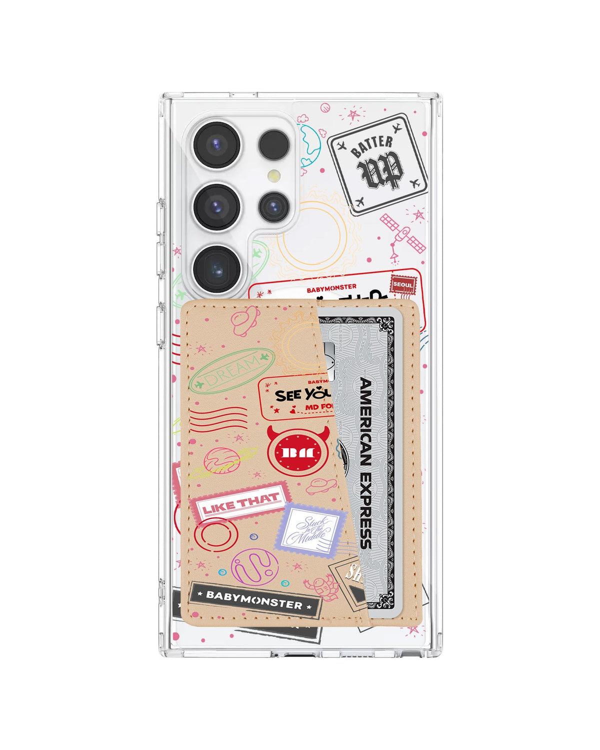 Android Leather Wallet Case - Babymon 2