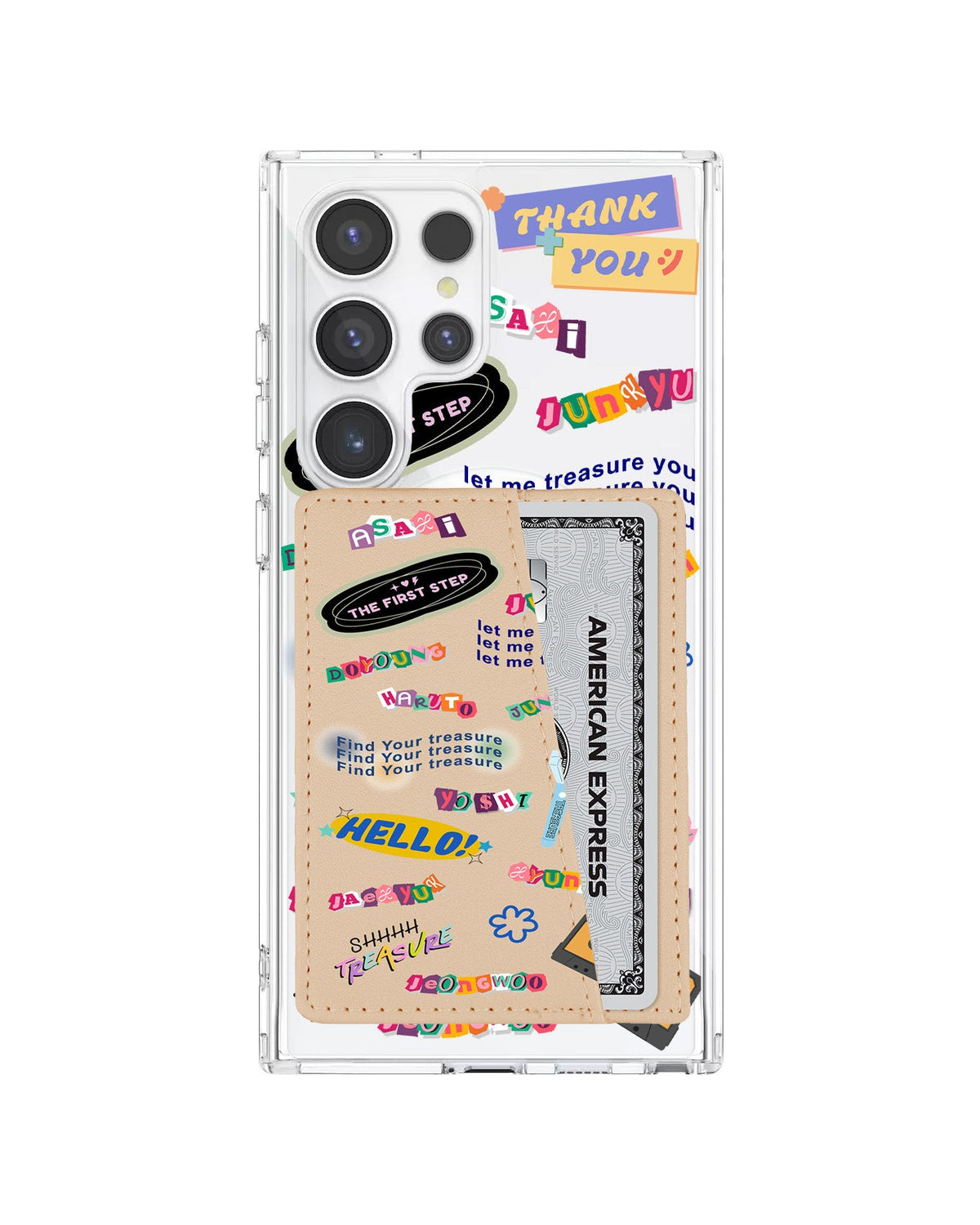 Android Leather Wallet Case - Treasure 1