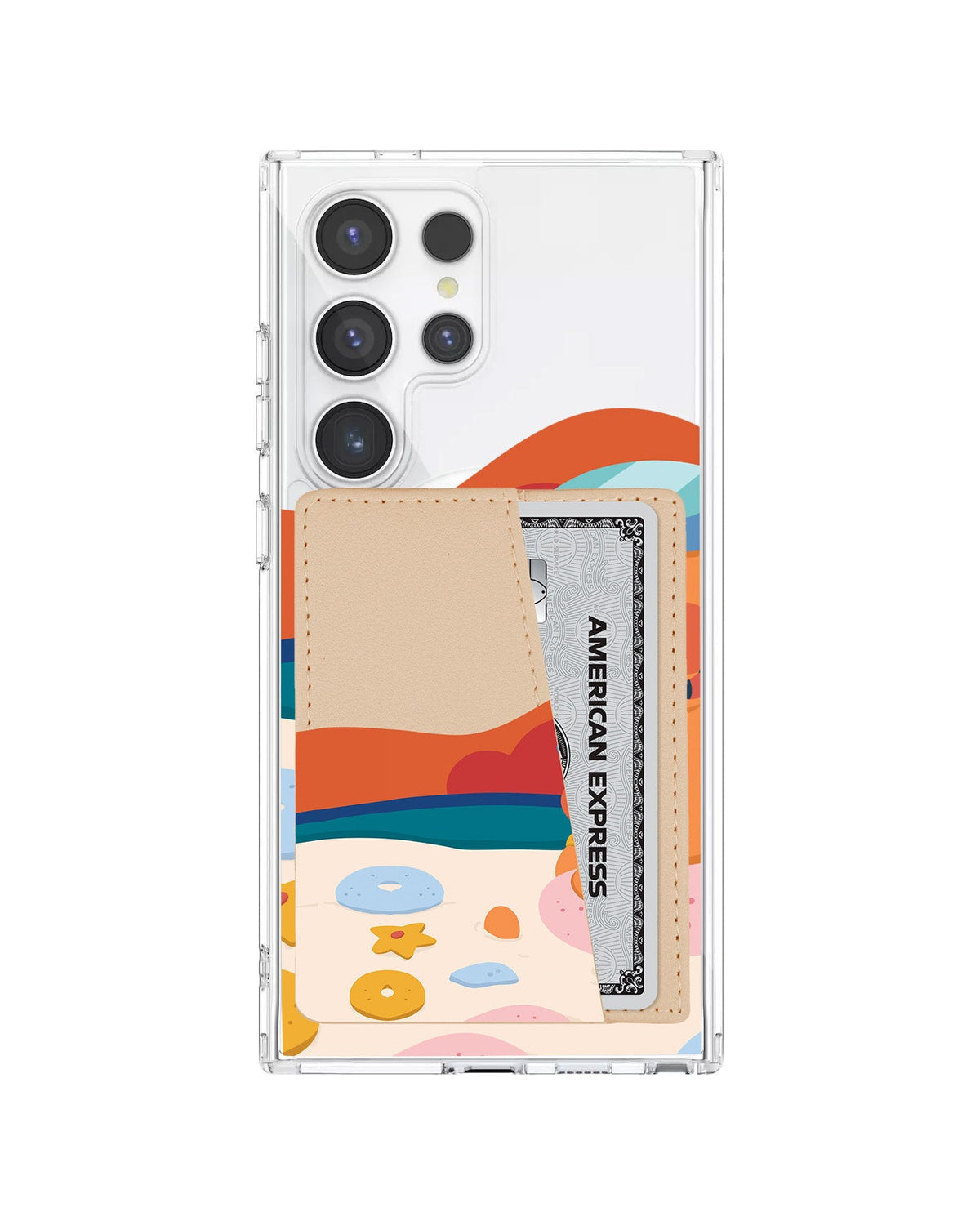 Android Leather Wallet Case - Beach Day Out